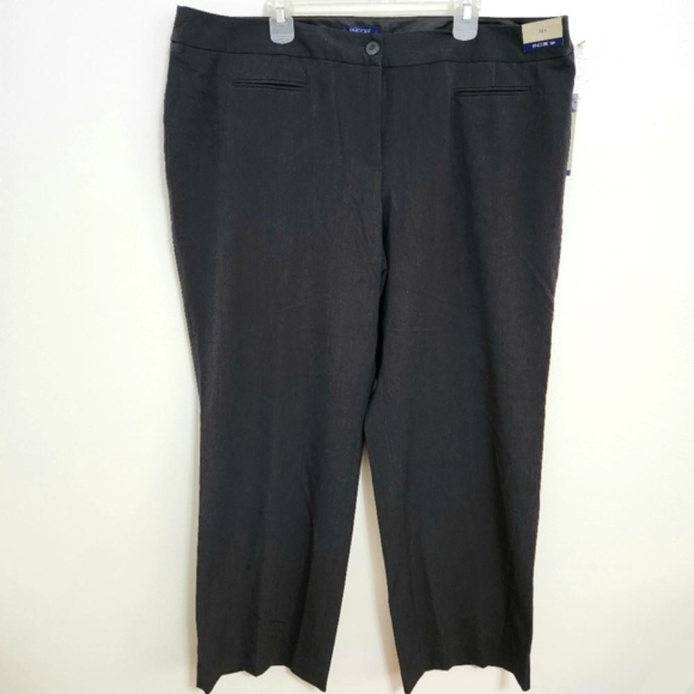 Reitmans Encore • Black Stretch Classic Fit Pants, plus size 22, NEW
